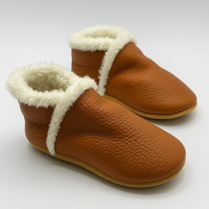 מגפיים מעור לתינוקות