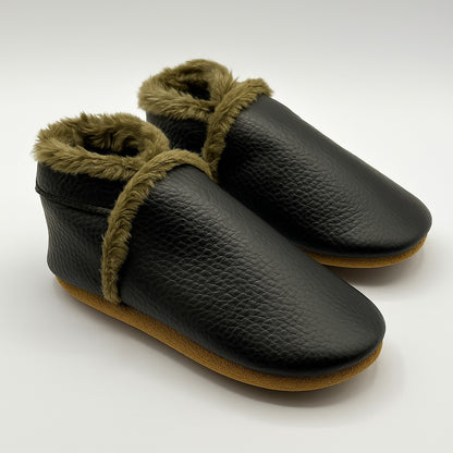 מגפי טרום הליכה שחורות