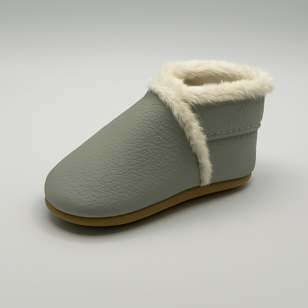 מגפי צעד ראשון מעור