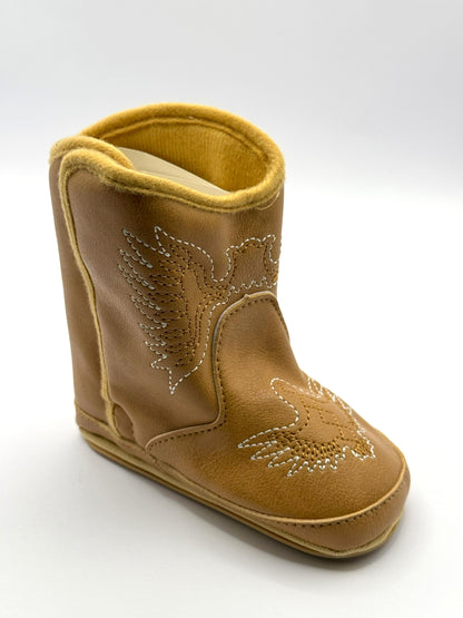 מגפי תינוקות בצבע שמנת