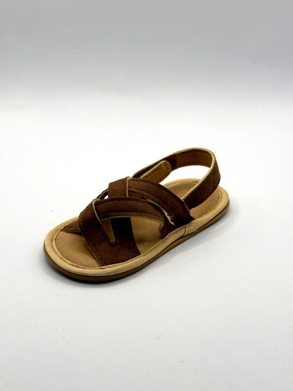 סנדלי תינוקות חומים