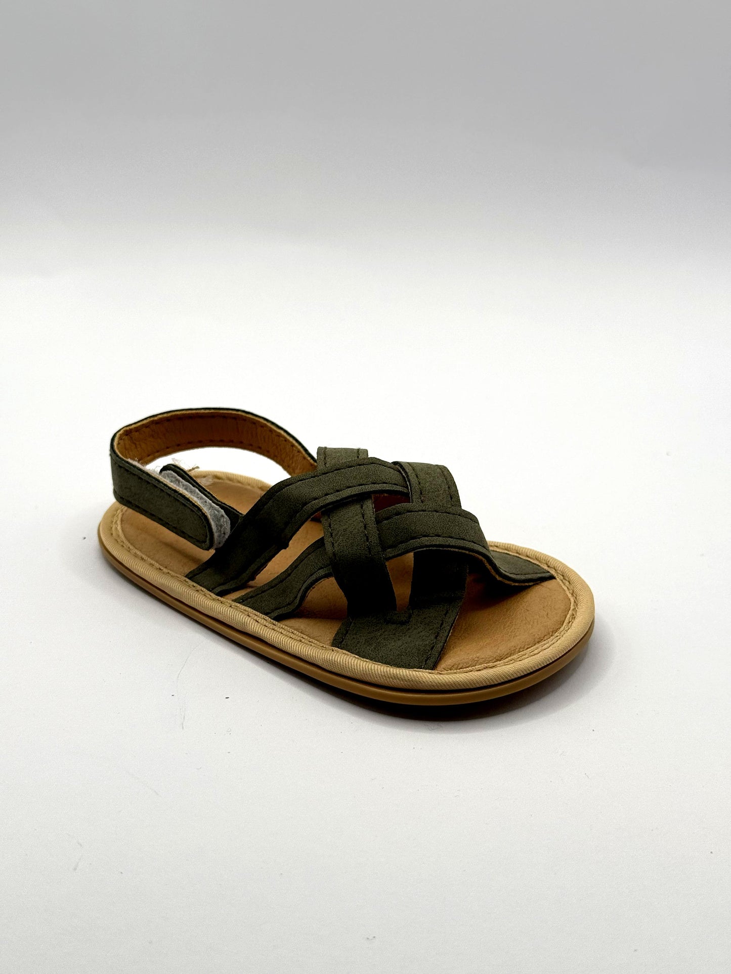 סנדלי תינוקות ירוקים