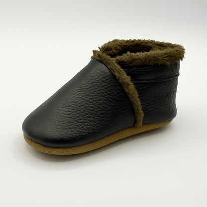 מגפי טרום הליכה שחורות